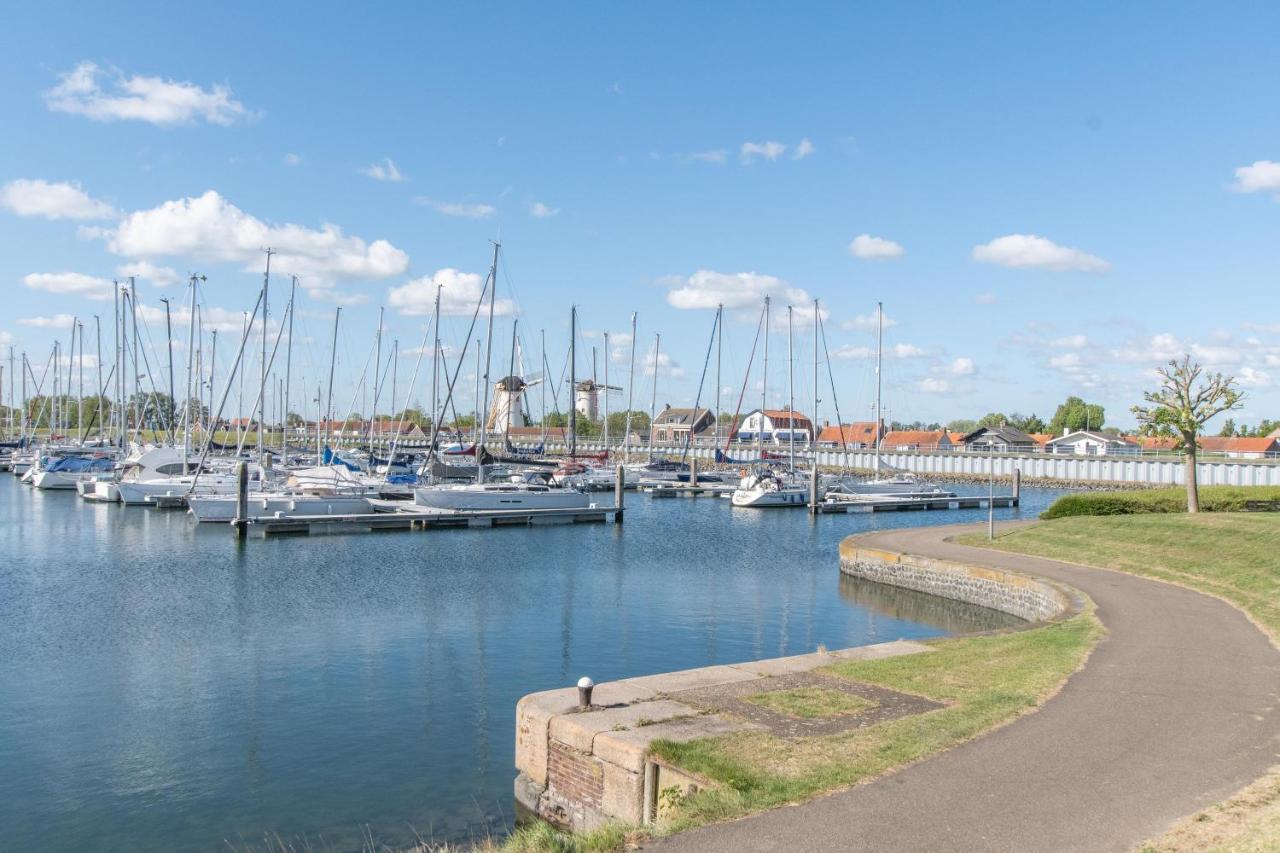 Middensluis Vakantiehuis Wemeldinge Bagian luar foto